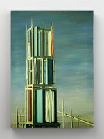 Full Frame Rulo Kanvas - Kay Sage - Hyphen (FF-KT106)