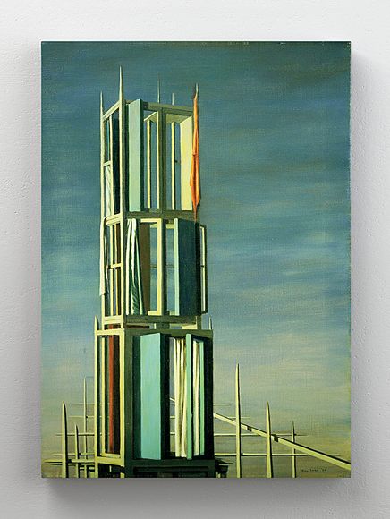 Full Frame Rulo Kanvas - Kay Sage - Hyphen (FF-KT106)