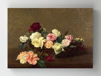 Full Frame Rulo Kanvas - Joseph Mallord William Turner - Sun Rising Through Vapour (FF-KT104)