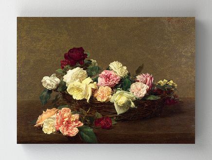 Full Frame Rulo Kanvas - Joseph Mallord William Turner - Sun Rising Through Vapour (FF-KT104)