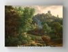 Full Frame Rulo Kanvas - François-Xavier Fabre - Italian Landscape (FF-KT102)