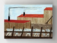 Full Frame Rulo Kanvas - Jacob Lawrence They Arrived İn Great Numbers İnto Chicago, The Gateway Of The West (FF-KT094)