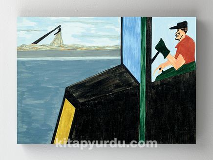 Full Frame Rulo Kanvas - Jacob Lawrence The World War Had Caused A Great Shortage İn Orthern industry And Also Citizens Of Foreign Countries Were Returning Home (FF-KT092)