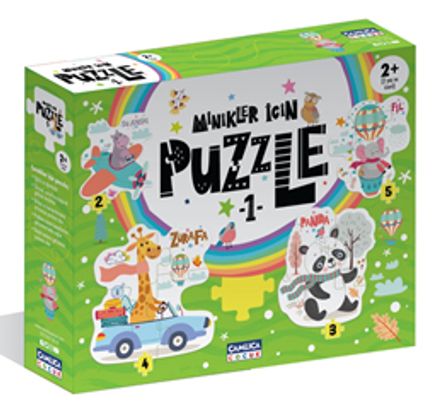 Minikler İçin Puzzle 1 (Kutulu)