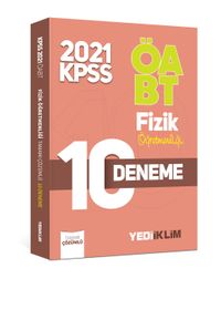 2021 ÖABT Fizik Öğretmenliği Tamamı Çözümlü 10 Deneme