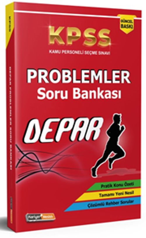 2021 KPSS Depar Problemler Örnek Çözümlü Soru Bankası