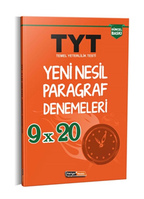 2021 TYT 9x20 Yeni Nesil Paragraf Denemeleri 