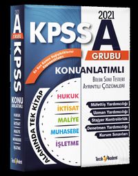 2021 KPSS A Grubu Konu Anlatımlı  