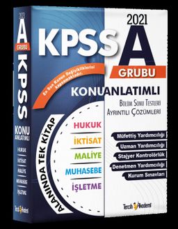 2021 KPSS A Grubu Konu Anlatımlı  