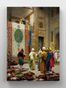 Full Frame Rulo Kanvas - Jean Léon Gérôme - The Carpet Merchant (FF-KT168)