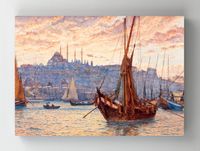 Full Frame Rulo Kanvas - Tristram James Ellis The Golden Horn	(FF-KT167)