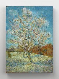 Full Frame Rulo Kanvas - Vincent van Gogh - The Pink Peach Tree (FF-KT164)