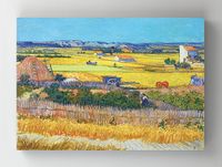 Full Frame Rulo Kanvas - Vincent van Gogh - The Harvest, 1888	(FF-KT163)