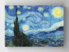 Full Frame Rulo Kanvas - Vincent van Gogh - Starry Night, 1889 (FF-KT162)