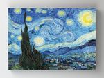 Full Frame Rulo Kanvas - Vincent van Gogh - Starry Night, 1889	(FF-KT162)