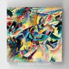 Full Frame Rulo Kanvas - Wassily Kandinsky - Improvisation Gorge (FF-KT155)