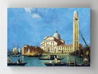 Full Frame Rulo Kanvas - Studio of Canaletto - Venice S Pietro in Castello	(FF-KT152)