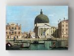 Full Frame Rulo Kanvas - Studio of Canaletto - Venice  S Simeone Piccolo	(FF-KT150)