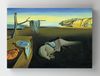 Full Frame Rulo Kanvas - Salvador Dal&iacute; - Belleğin Azmi - Eriyen Saatler ya da La persistencia de la Memoria (FF-KT148)