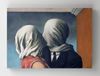 Full Frame Rulo Kanvas - Ren&eacute; Magritte -The Lovers (FF-KT147)