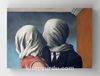 Full Frame Rulo Kanvas - René Magritte -The Lovers (FF-KT147)
