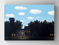 Full Frame Rulo Kanvas - René Magritte - The Empire of Light, II	(FF-KT145)