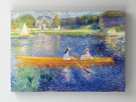 Full Frame Rulo Kanvas - Pierre-Auguste Renoir - The Skiff	(FF-KT143)