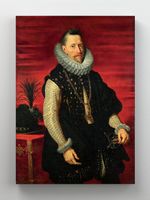 Full Frame Rulo Kanvas - Peter Paul Rubens - Portrait of the Archduke Albert (FF-KT136)