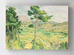 Full Frame Rulo Kanvas - Paul Cezanne - Viyadüklü Manzara (FF-KT131)