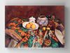 Full Frame Rulo Kanvas - Paul Cézanne - Still Life with Ginger Jar, Sugar Bowl, and Oranges (FF-KT130)