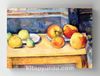 Full Frame Rulo Kanvas - Paul Cézanne - Still Life with Apples and Pears (FF-KT129)
