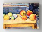 Full Frame Rulo Kanvas - Paul Cézanne - Still Life with Apples and Pears (FF-KT129)