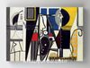 Full Frame Rulo Kanvas - Pablo Picasso - Ressam ve Model Painter and Model Paris 1928 (FF-KT125)