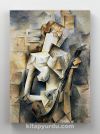 Full Frame Rulo Kanvas - Pablo Picasso - Girl with a Mandolin (FF-KT122)