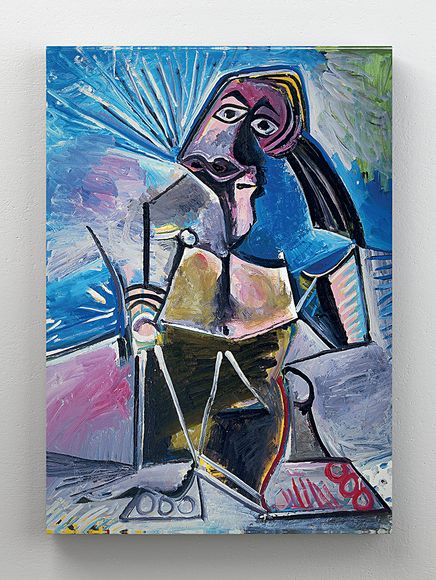 Full Frame Rulo Kanvas - Pablo Picasso - At Work (FF-KT118)