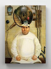 Full Frame Rulo Kanvas - Otto Dix - Dr. Mayer-Hermann (FF-KT117)