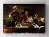 Full Frame Rulo Kanvas - Michelangelo Merisi da Caravaggio - The Supper at Emmaus (FF-KT113)