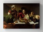 Full Frame Rulo Kanvas - Michelangelo Merisi da Caravaggio - The Supper at Emmaus (FF-KT113)