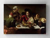 Full Frame Rulo Kanvas - Michelangelo Merisi da Caravaggio - The Supper at Emmaus (FF-KT113)