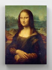 Full Frame Rulo Kanvas - Mona Lisa - Leonardo da Vinci (FF-KT112)