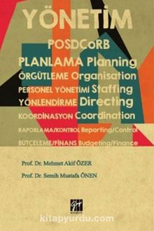Yönetim Posdcorb - Doç. Dr. Mehmet Akif Özer