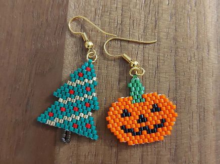 Miyuki Çam Ağacı, Balkabağı Kolye (Miyuki 727)