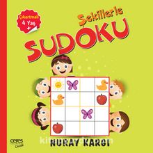 Çocuklar İçin Şekillerle Çıkartmalı Sudoku