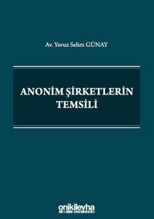 Anonim Şirketlerin Temsili