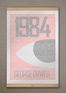 Full Frame Kanvas Poster - 1984, Roman Kapağı Metnili (FFK-004)
