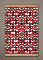 Full Frame Kanvas Poster - 1984 360 Derece Gözler (FFK-002)