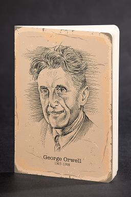Akıl Defteri - George Orwell - Portre Eski Sayfa (15x22)