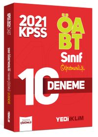 2021 ÖABT Sınıf Öğretmenliği Tamamı Çözümlü 10 Deneme