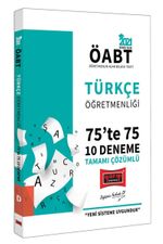 2021 ÖABT Türkçe Öğretmenliği 75'te 75 Tamamı Çözümlü 10 Deneme Sınavı