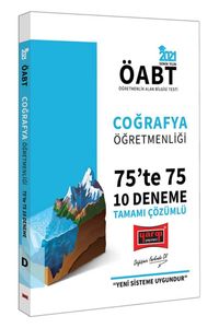 2021 ÖABT Coğrafya Öğretmenliği 75’te 75 Tamamı Çözümlü 10 Deneme Sınavı